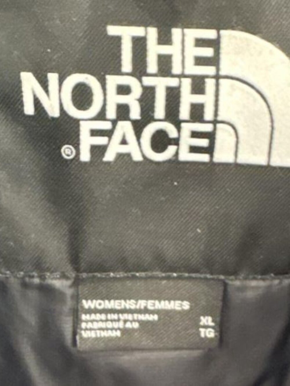 The North Face Black Cropped Puffer Jacket | 85% Down | Waterfowl Fill Size XL - Picture 5 of 7